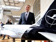 Lufthansa-Chef Carsten Spohr kann am Dienstag gelassen an die Generalversammlung, denn seine Bilanz ist positiv (Archiv). (Bild: KEYSTONE/AP/MICHAEL PROBST)