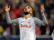 Der ehemalige Grasshopper Munas Dabbur sicherte sich mit RB Salzburg den Meistertitel (Bild: KEYSTONE/AP/MATTHIAS SCHRADER)