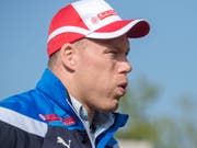 Matthias Sempach wird schon früh in der Saison wieder geplagt (Bild: KEYSTONE/MARCEL BIERI)