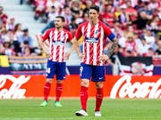 Nach dem Erfolg in der Europa League folgte für Atlético Madrid in der Meisterschaft die Ernüchterung (Bild: KEYSTONE/EPA EFE/RODRIGO JIMENEZ)