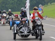 Für viele Menschen mit Behinderung war die 60 Kilometer lange Töfftour ein Höhepunkt der Love Ride.