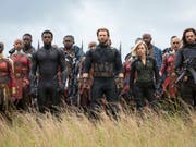 "Avengers: Infinity War" hat die Kinocharts in der Schweiz auch am zweiten Wochenende nach dem Start am 26. April dominiert. (Bild: Keystone/AP Disney-Marvel/CHUCK ZLOTNICK)