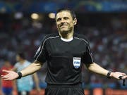 Milorad Mazic wird am 26. Mai den Champions-League-Final pfeifen (Bild: KEYSTONE/EPA/PETER POWELL)
