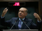 In der Türkei haben einige "genug" von Präsident Recep Tayyip Erdogan und taten dies per Twitter auch kund. (Bild: KEYSTONE/EPA TURKISH PRESIDENT PRESS OFFICE/TURKISH PRESIDENT PR)