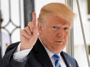 Will dem Iran den Tarif erklären: US-Präsident Donald Trump lässt kein gutes Haar am Atomabkommen, das sein Vorgänger Barack Obama mit Teheran ausgehandelt hat und will es versenken (in einer Aufnahme vom 4. Mai vor der Waffenlobby NRA). (Bild: KEYSTONE/AP/J. SCOTT APPLEWHITE)