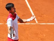 Am ATP-Turnier in Madrid setzt es für Novak Djokovic eine nächste Enttäuschung ab (Bild: KEYSTONE/EPA EFE/KIKO HUESCA)