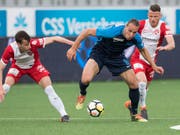 Michael Frey ist beim FCZ derzeit alleiniger Torgarant (Bild: KEYSTONE/PETER SCHNEIDER)