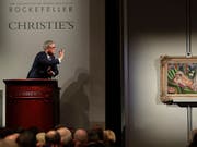 Bei einer Aktion von Kunstgegenständen in New York sind Rekordwerte erzielt worden. (Bild: KEYSTONE/AP/JULIE JACOBSON)