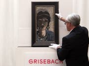 Mit 4,7 Millionen Euro ist Max Beckmanns "Die Ägypterin" das teuerste Gemälde, das jemals auf einer Auktion in Deutschland zugeschlagen wurde. (Bild: Keystone/DPA/SOEREN STACHE)