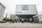 Die Fachhochschule Vorarlberg steht in Dornbirn. Bild: Hanspeter Schiess