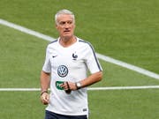 Der französische Nationalcoach Didier Deschamps ist in Russland gefordert (Bild: KEYSTONE/EPA/SEBASTIEN NOGIER)