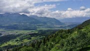 Dünserberg liegt im Laternsertal und ist die kleinste Gemeinde im Vorarlberg. (Bild: Christoph Zweili)