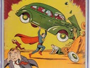 Supermans erster Auftritt im Juni 1938 im Heft Action Comics #1 (Bild: Keystone/AP/EMILY CLEMENTS)