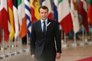 Der französische Präsident Emmanuel Macron. (Jack Taylor/Getty (Brüssel, 22. März 2018))