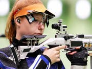 Nina Christen zielte ganz genau und gewinnt die Goldmedaille (Bild: KEYSTONE/EPA/VALDRIN XHEMAJ)