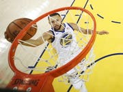 Stephen Curry zeigte im ersten Finalspiel eine starke Leistung (Bild: KEYSTONE/EPA GETTY IMAGES POOL/EZRA SHAW / GETTY IMAGES / POOL)