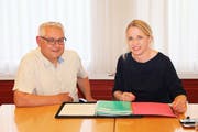 Roland Furrer und Sandra Affolter übernehmen gemeinsam das Präsidium für den Christkindli Märt Willisau. (Bild: PD)