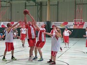Das Basketballteam des SC Hüetli verpasste nur ganz knapp die Goldmedaille. (Bild: PD)