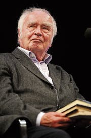 Altersgewitzt, übermütig, literarisch hemmungslos: Martin Walser. (Bild: Henning Kaiser/EPA)