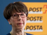 Nicht mehr Chefin der Post: Susanne Ruoff ist am Freitag aufgrund des Untersuchungsberichts zur Postauto-Affäre zurückgetreten. Dies wurde am Sonntagabend mitgeteilt. (Bild: KEYSTONE/PETER SCHNEIDER)