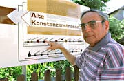 Eine «Herzensangelegenheit» war die Alte Konstanzerstrasse für Josef Steigmeier, der 2016 mit 90 Jahren verstarb. (Bild: Ruedi Steiner)