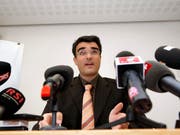Holte für die Bündner CVP den zweiten Regierungsratssitz: Grossrat Marcus Caduff. (Bild: KEYSTONE/ARNO BALZARINI)