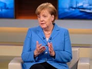 "Wir lassen uns nicht eins ums andere Mal über den Tisch ziehen": die deutsche Kanzlerin Angela Merkel in der TV-Sendung "Anne Will". (Bild: KEYSTONE/EPA NDR Presse und Information/NDR/WOLFGANG BORRS HANDO)