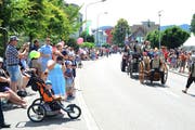 In Au wurde am Wochenende ein grosses Jubiläumsfest gefeiert, an dem auch der verstorbene Mann teilgenommen hatte. (Bild: Max Tinner)