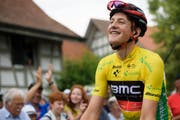 Weiter im Leadertrikot: Stefan Küng. (Keystone)