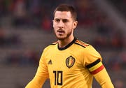 Eden Hazard ist einer von zwölf Spielern der Belgier aus der Premier League. (Bild: AP)