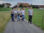 Auch Stadtpräsidiumskandidaten und Stadträte liefen bei der 13. Amriswiler Wandernacht mit. (Bild: PD)