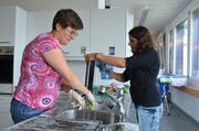 Wer Bäuerin werden will, muss sich unter anderem in Reinigungstechnik und Haushaltführung auskennen. (BIld: Alexandra Gächter)