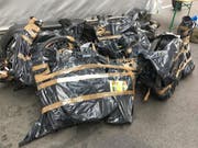 In Kreuzlingen TG entdeckten die Grenzwächter gestohlene E-Bikes und Fahrräder aus verschiedenen Kantonen. (Eidgenössische Zollverwaltung) (Bild: Eidgenössische Zollverwaltung)