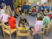 Die Schaffung von Kita-Plätzen soll weiterhin mit Bundesgeldern unterstützt werden. Das will der Nationalrat. (Bild: KEYSTONE/AP/Thomas Kienzle)