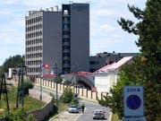 Das Schweizer WM-Quartier: Lada-Resort in Togliatti (Bild: KEYSTONE/LAURENT GILLIERON)