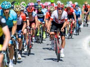 Silvan Dillier im Trikot des Schweizer Meisters (Bild: KEYSTONE/JEAN-CHRISTOPHE BOTT)