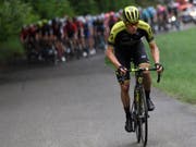 Christopher Juul-Jensen sichert sich an der Tour de Suisse seinen grössten Sieg (Bild: KEYSTONE/GIAN EHRENZELLER)