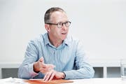 Peter Hebeisen (60), Präsident des Vorstandes der Gemeinnützigen Gesellschaft Zug (GGZ). (Bild: Stefan Kaiser)