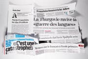 Die Thurgauer Debatte um das Frühfranzösische sorgte vergangenes Jahr schweizweit für Schlagzeilen. (Bild: Benjamin Manser und Hanspeter Schiess)