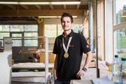 Sven Bürki hat an den Berufsweltmeisterschaften World-Skills 2017 in Abu Dhabi Gold für die Schweiz geholt. (Bild: Thi My Lien Nguyen)