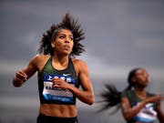 Mujinga Kambundji überzeugt in diesem Sommer auch in Weltklasse-Feldern (Bild: KEYSTONE/AP)