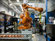 Die Produkte von Schweizer Industrieunternehmen blieben im ersten Quartal gefragt. (Bild: KEYSTONE/ALEXANDRA WEY)