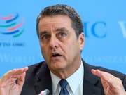Roberto Azevedo, Chef der Welthandelsorganisation WTO, warnt und mahnt. (Bild: KEYSTONE/MARTIAL TREZZINI)