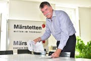 Gemeindepräsident Jürg Schumacher räumt seinen Platz. (Bild: Mario Testa)