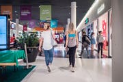 Die «Shopping Arena» in St. Gallen versteht sich nicht nur als Einkaufs-, sondern auch als Erlebnisort. Bild: Michel Canonica
