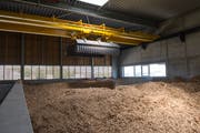 Das Kraftwerk in der ARA Morgental in Steinach, wo Holz zur Wärmegewinnung eingeheizt wird. (Bild: Coralie Wenger)