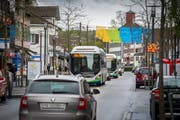 Der Boulevard in Kreuzlingen. Ab dem 25. Juni ist er wieder von allen Richtungen her befahrbar. (Bild: Reto Martin)