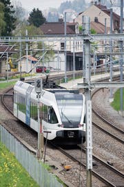 In St. Gallen ist die S-Bahn weit von einem Viertelstundentakt entfernt. (Bild: Urs Jaudas (6. Mai 2013))