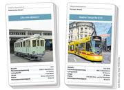 Auch in Zug fuhr einmal eine Strassenbahn. (Grafik: Martin Ludwig / Bilder: PD/Wikimedia)