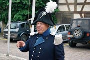 Erwin Müller alias Hauptmann Johannes Bachmann in Aktion. (Bild: Thomas Brack)